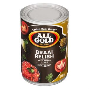 All Gold Braai Relish 410g