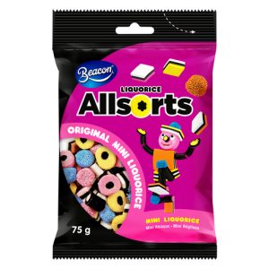 Beacon Allsorts Mini Liquorice 75g