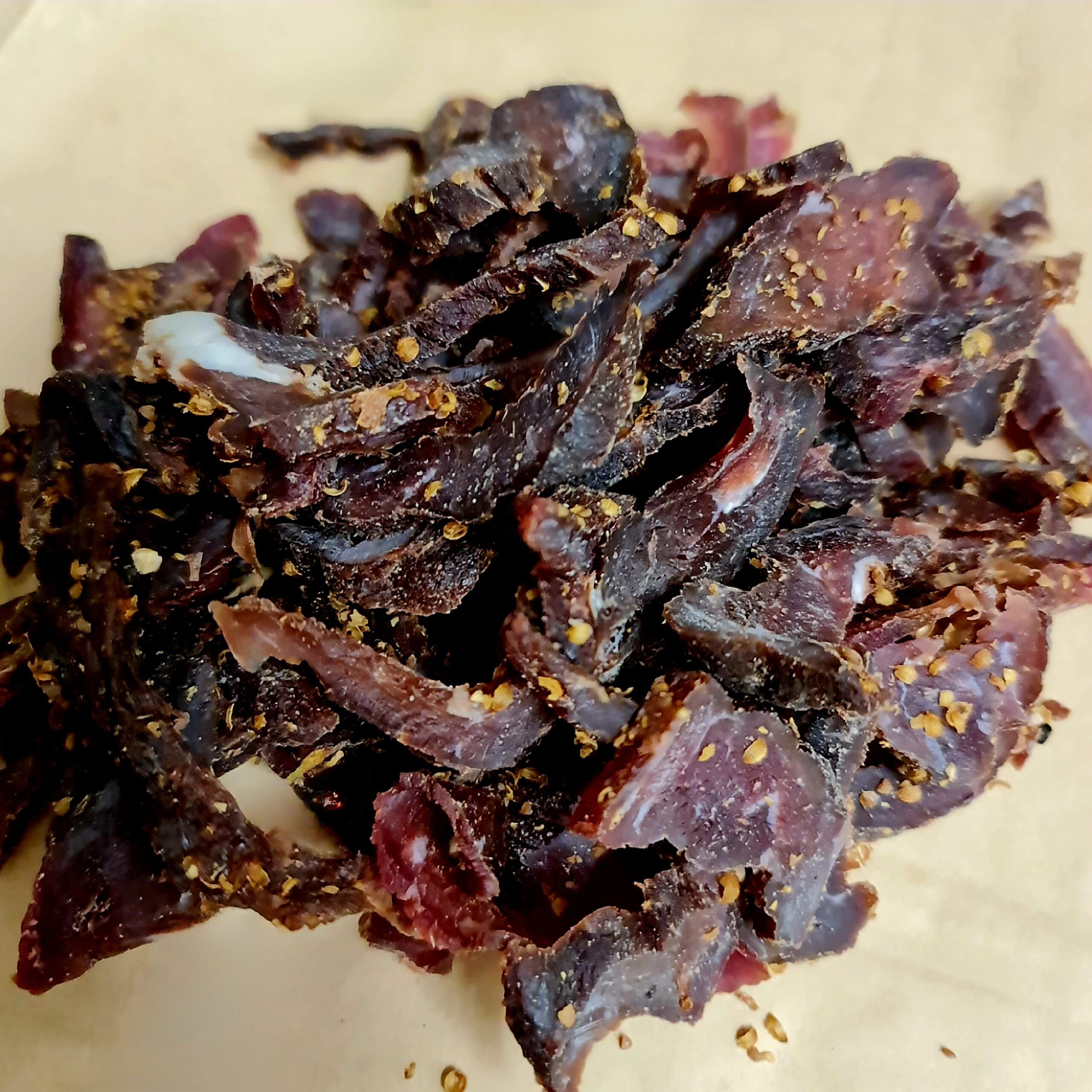 Biltong - sliced