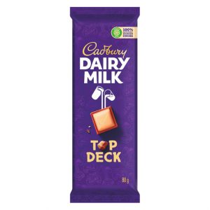 Cadbury Slab Top Deck 80g