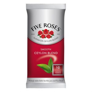 Five Roses Ceylon Tea (10 tagless teabags)