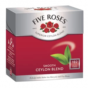 Five Roses Ceylon Tea (102 tagless teabags)