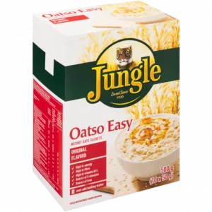 Jungle Oatso Easy Original Flavoured Instant Oats Sachets 500g