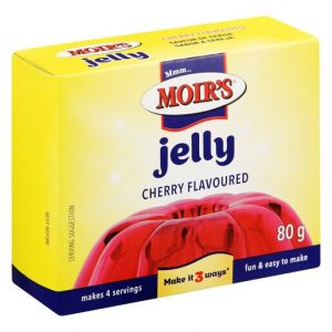 Moir's Jelly Cherry Flavoured 80g