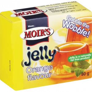 Moir's Jelly Orange Flavoured 80g