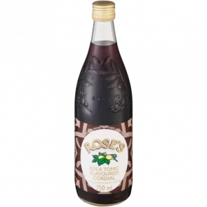Rose's Kola Flavoured Cordial Bottle 750ml