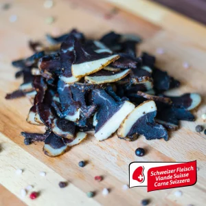 Biltong (fatty) sliced 150g0