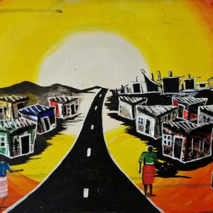 Off to work at sunrise