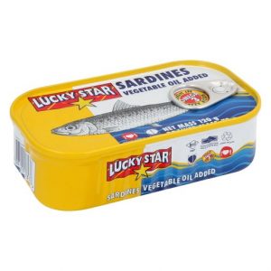 Lucky Star Sardines (with Vegetable Oil) 120g