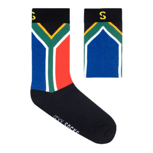 SA flag bamboo socks