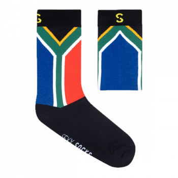 SA flag bamboo socks