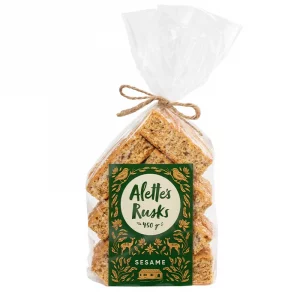 Alette's Sesame Rusks 450g