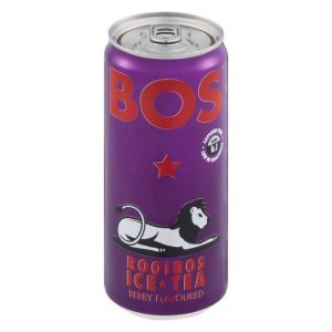 BOS Berry Flavoured Ice Tea Cans 300ml