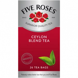 Five Roses Ceylon Tea (26 tagless teabags) (past BB)