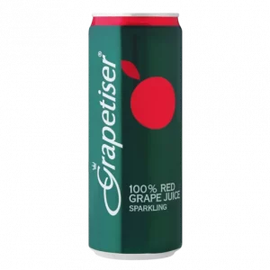 Grapetiser 100% Sparkling Red Grape Juice - 330ml
