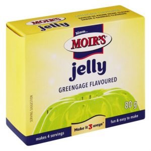 Moir's Jelly Greengage Flavoured 80g