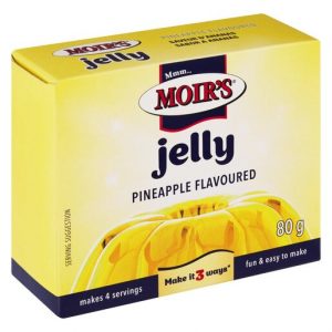 Moir's Jelly Pineapple Flavoured 80g