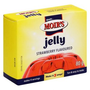 Moir's Jelly Strawberry Flavoured 80g