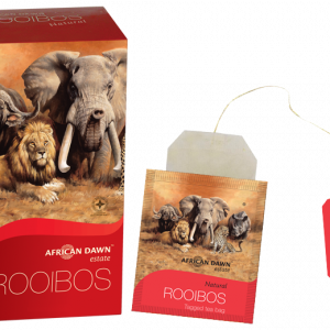 African Dawn Rooibos Tea: Natural 20 tea bags (boxed)