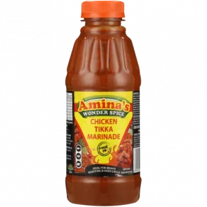 Amina’s Wonder Spice Chicken Tikka Pour On 500ml [past BB]