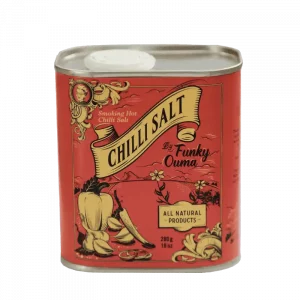 Funky Ouma – Chilli Salt Tin – 280g