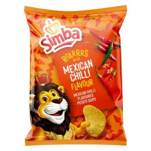Simba Chips Mexican Chilli 36g (Past BB)