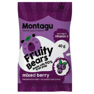 Montagu - Fruity Bears - Mixed Berry 40g