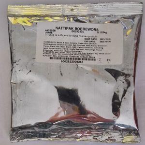 Nattipak Boerewors Spice 125 g