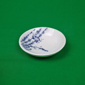 Handcrafted ceramics: small bowl - grass design