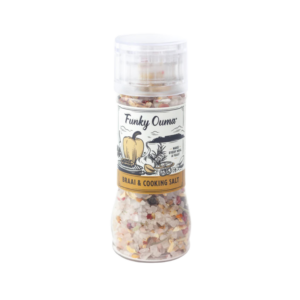 Funky Ouma Braai and Cooking Salt 90g grinder