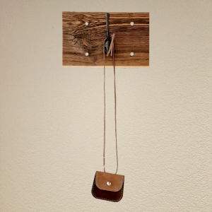 Leather Change Pouch (brown/tan)