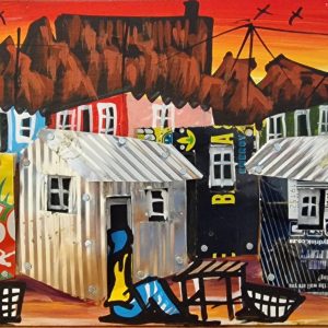 Houses below Table Mountain