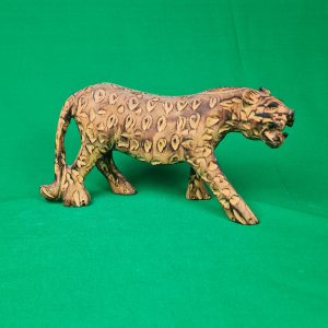 Wood carvings - Cheetah brown