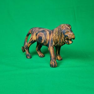 Wood carvings - Lion brown