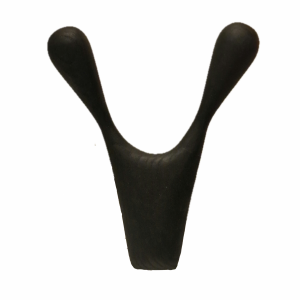 Giraffe horns wood carving (wall mounted)