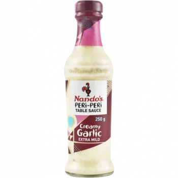 Nando's Peri Peri Sauce  Creamy Garlic Extra Mild 250g