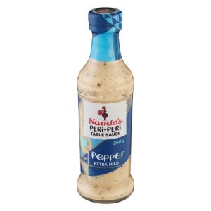 Nando's Peri Peri Sauce  Pepper Extra Mild 250g [past BB]