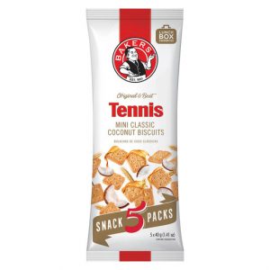 Bakers – Mini Tennis Biscuits (5 x 40g)