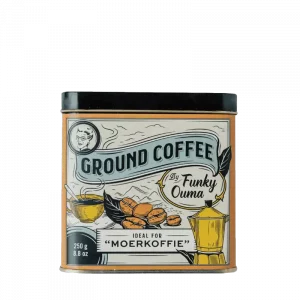 Funky Ouma Moerkoffie Tin