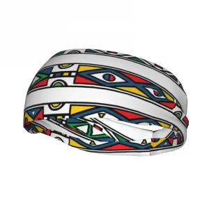 African Tribal Pattern Sports Headband