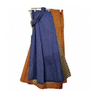 Shweshwe wraparound skirts (long)