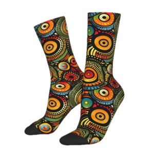 Socks - tribal art pattern
