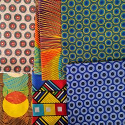 Shweshwe kopdoek (head wrap)