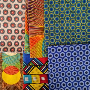 Shweshwe kopdoek (head wrap)