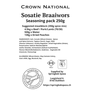 Sosatie Braaiwors