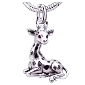 Bracelet charm - giraffe