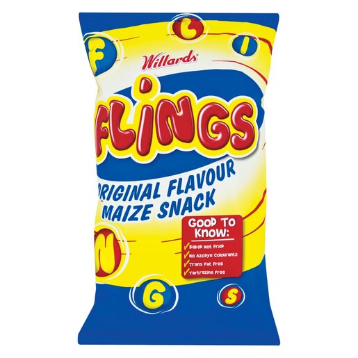 Willards Flings Original Maize Snack